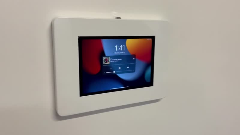 Smart home control panel walkthrough